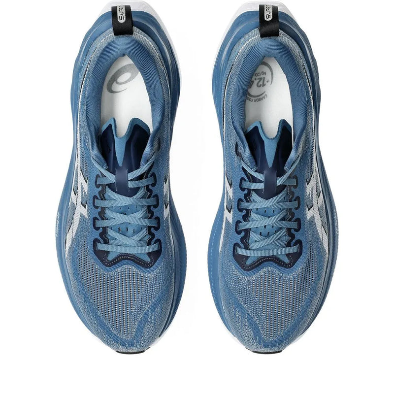 Tênis ASICS Superblast 2 - Unissex - Azul/Branco