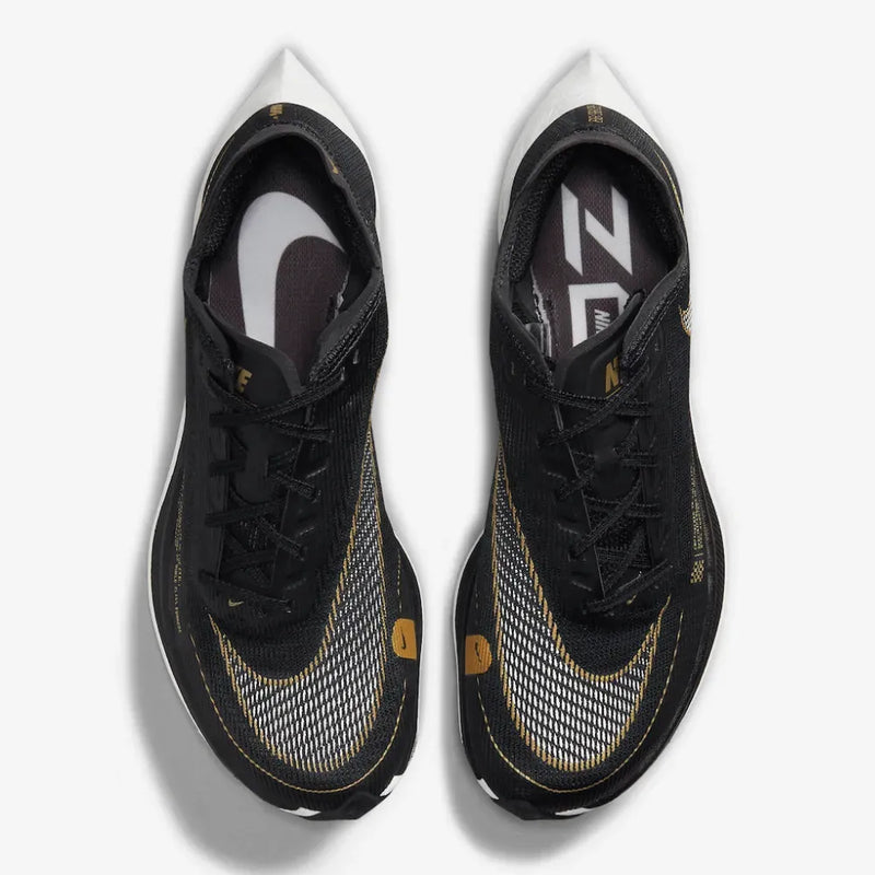 Nike ZoomX Vaporfly Next% 2 Black Metallic Gold Coin