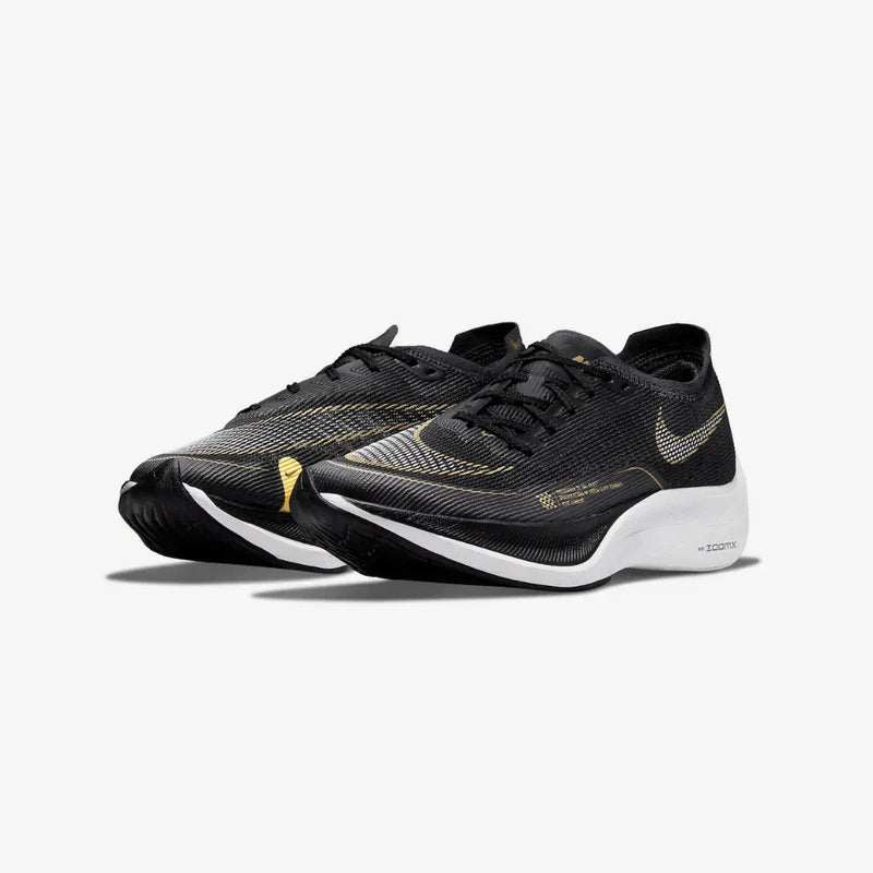 Nike ZoomX Vaporfly Next% 2 Black Metallic Gold Coin