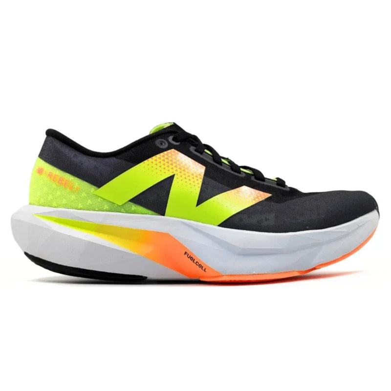 Tênis New Balance FuelCell Rebel V4 Preto/Verde