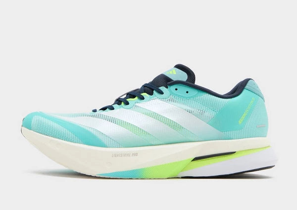 Tênis Adidas Adizero Boston 13 Flash Aqua