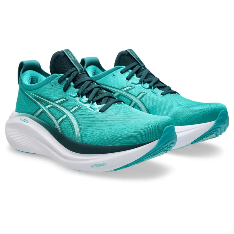 Tênis ASICS GEL-Nimbus 27 - Masculino - Verde/Verde