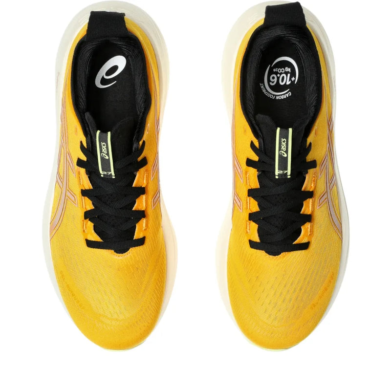 Tênis ASICS GEL-Nimbus 27 - Masculino - Laranja