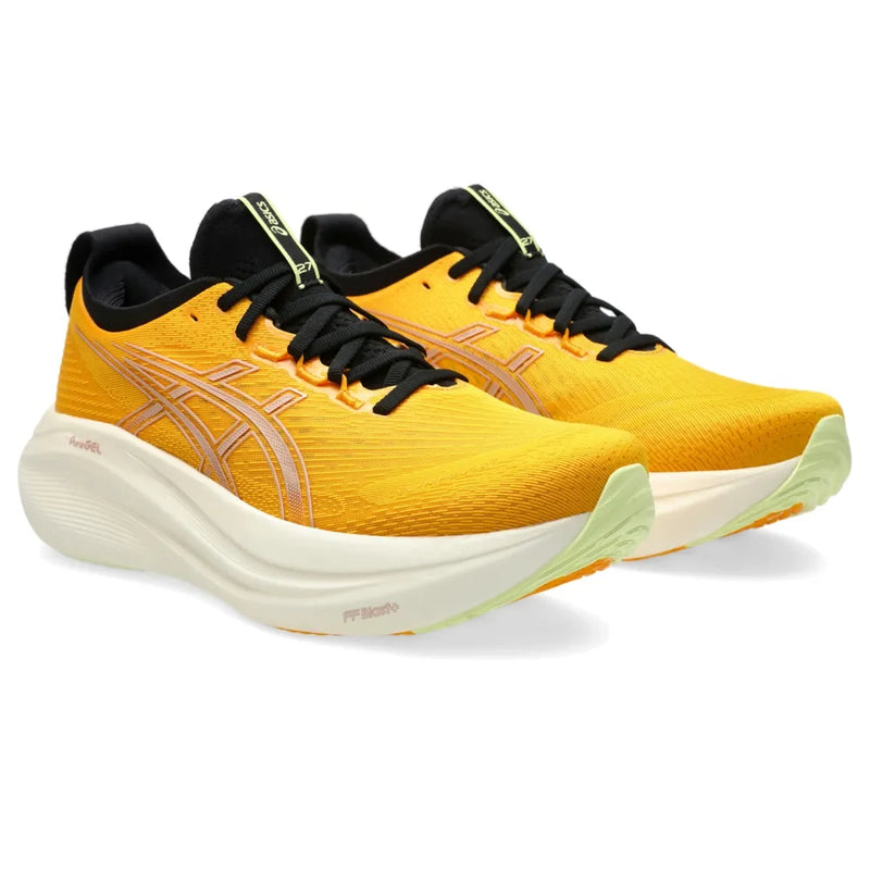 Tênis ASICS GEL-Nimbus 27 - Masculino - Laranja