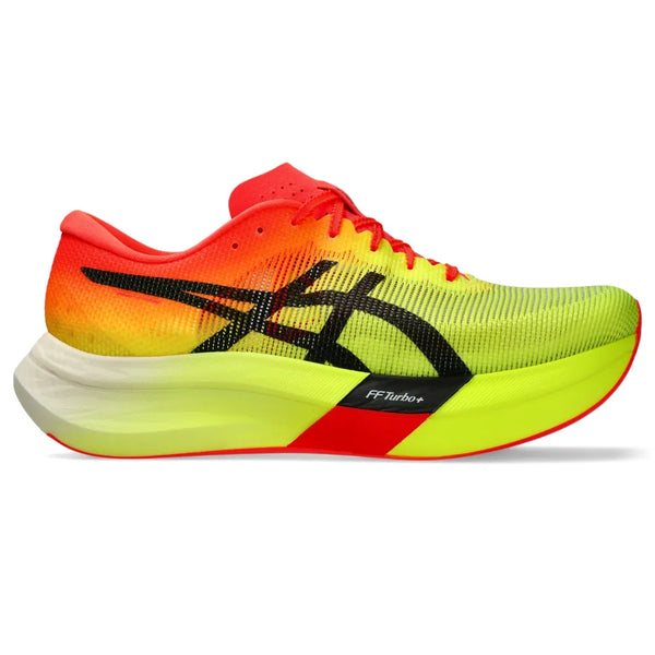 Tênis ASICS Metaspeed Sky Paris - Unissex - Verde/Vermelho