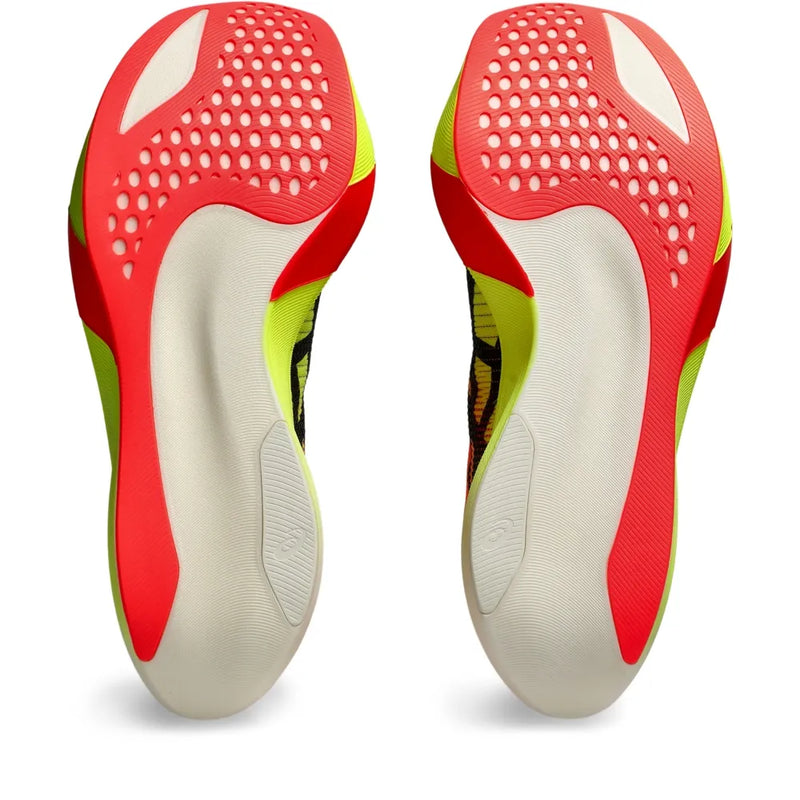 Tênis ASICS Metaspeed Sky Paris - Unissex - Verde/Vermelho