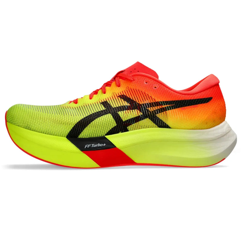 Tênis ASICS Metaspeed Sky Paris - Unissex - Verde/Vermelho