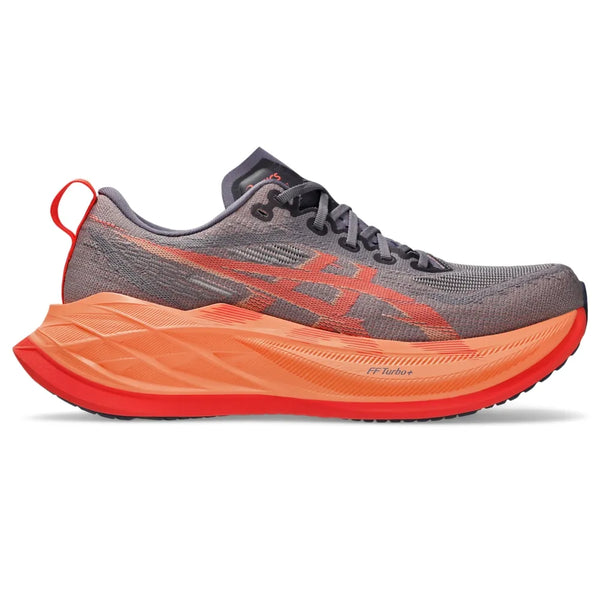 Tênis ASICS Superblast 2 - Unissex - Cinza/laranja