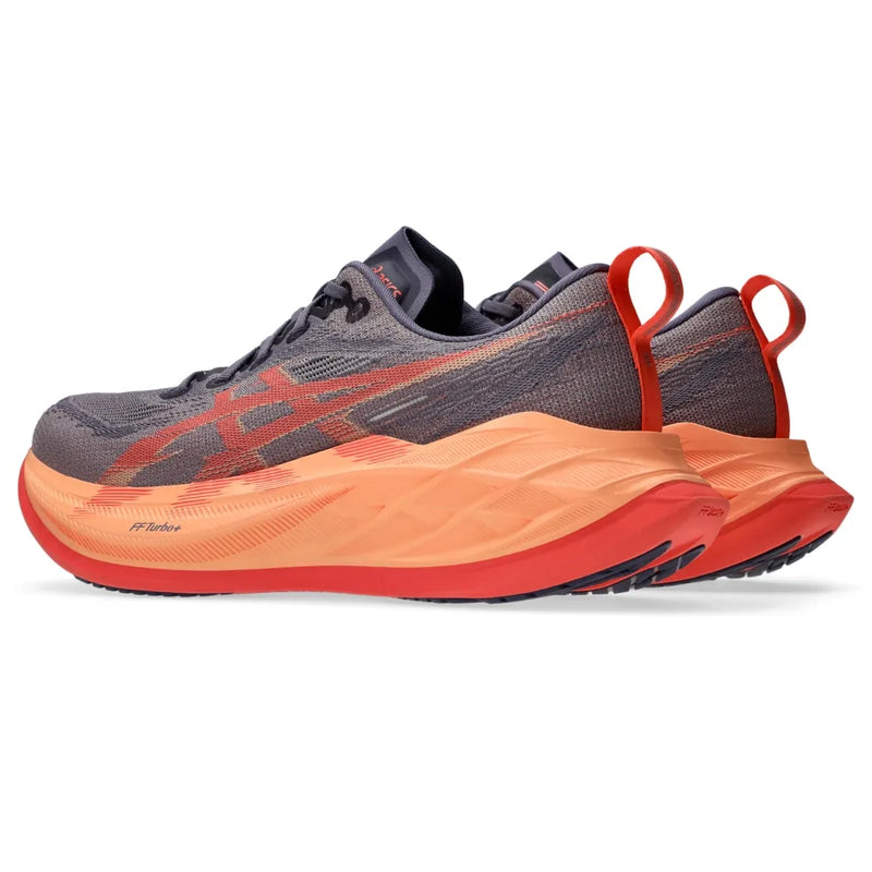 Tênis ASICS Superblast 2 - Unissex - Cinza/laranja