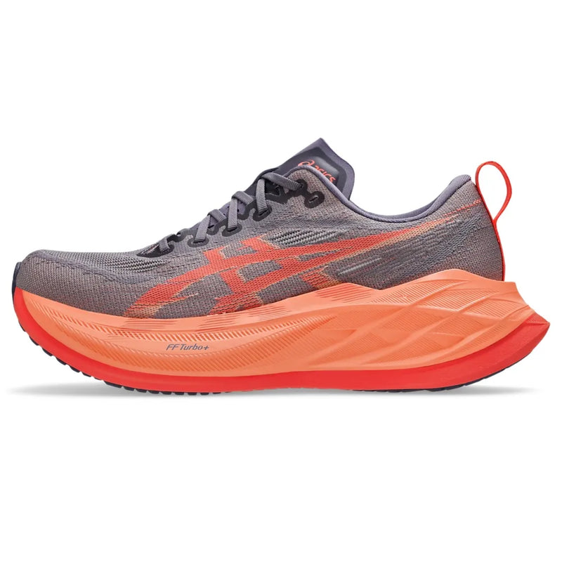 Tênis ASICS Superblast 2 - Unissex - Cinza/laranja