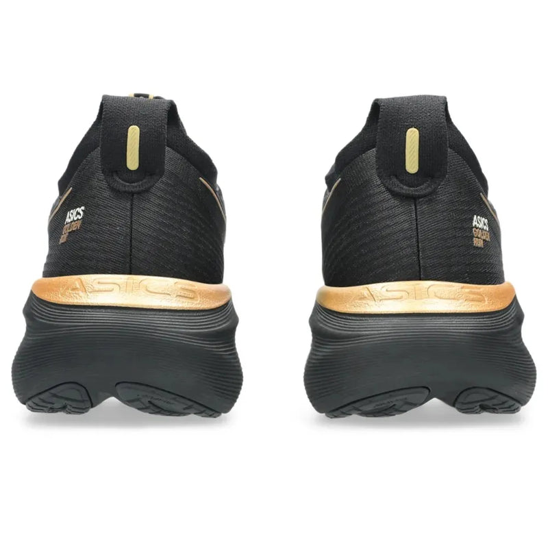 Tênis ASICS GEL-Nimbus 27 Golden Run - Preto/Dourado
